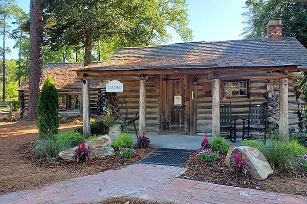 The Cabin houses the Sandhills Women's Exchange